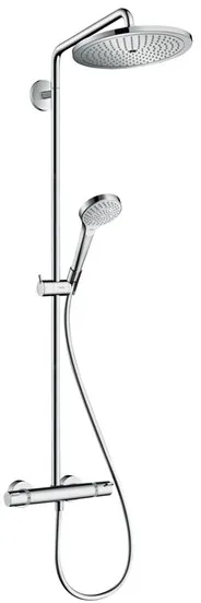 Hansgrohe Croma 160 Duschsystem, 1 Strahlart, Chrom