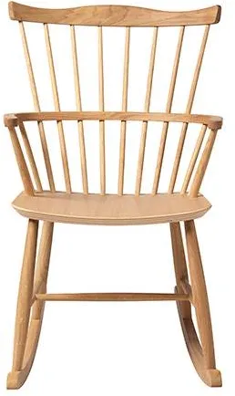 FDB Møbler - J52G Schaukelstuhl - Eiche natur