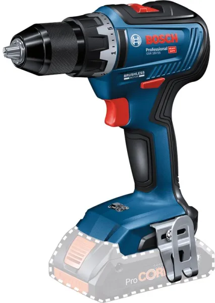 Bosch Bohr-/Schraubmaschine GSR 18V-55 Solo