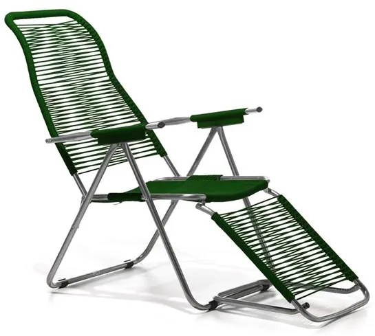 Fiam Spaghetti Sonnenliege Mattgrün