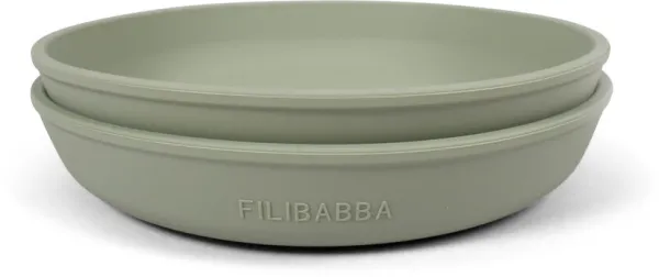 Silikonteller - grün